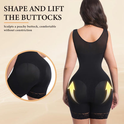 SHAPMAMA™ Women's Fajas Colombianas Body Shapers with Strong Compression and Bra